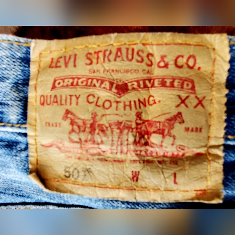 Levi's Original 501 Button Fly Jeans
